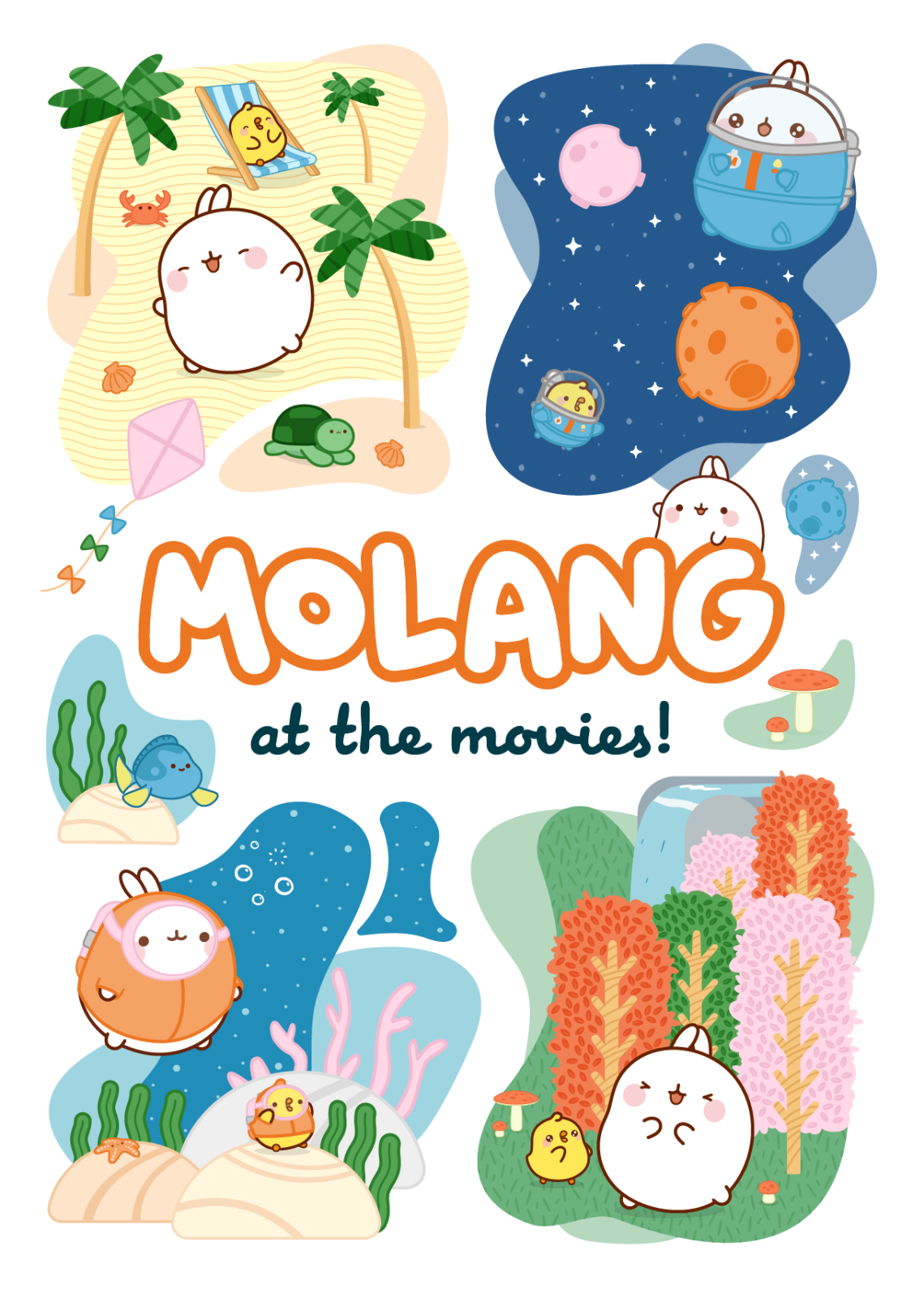 Molang at the movies poster