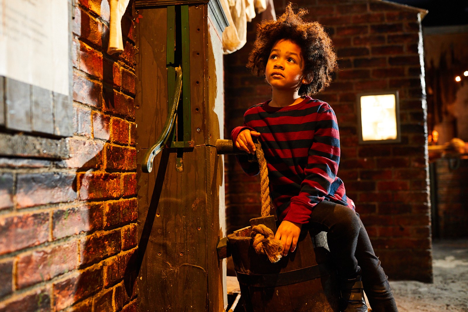 Young visitor at the Thackray Museum of Medicine (Credit: Ant Robling)