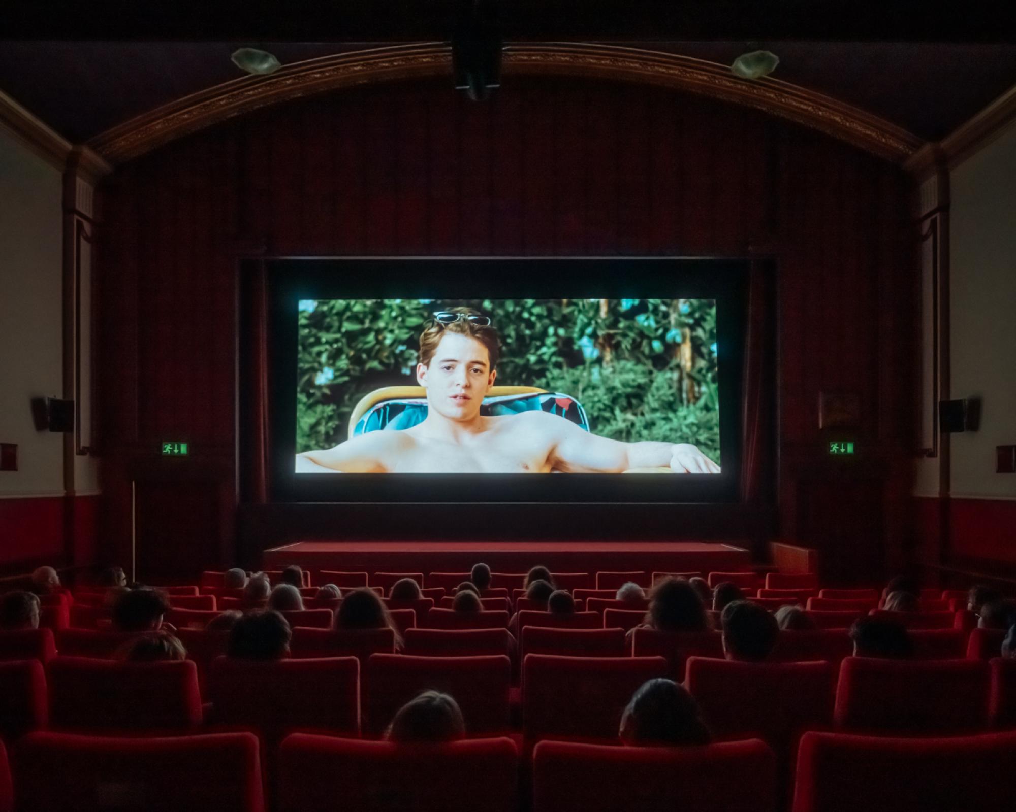 Example of a film showing in Screen One with a&nbsp;2.35:1 aspect ration