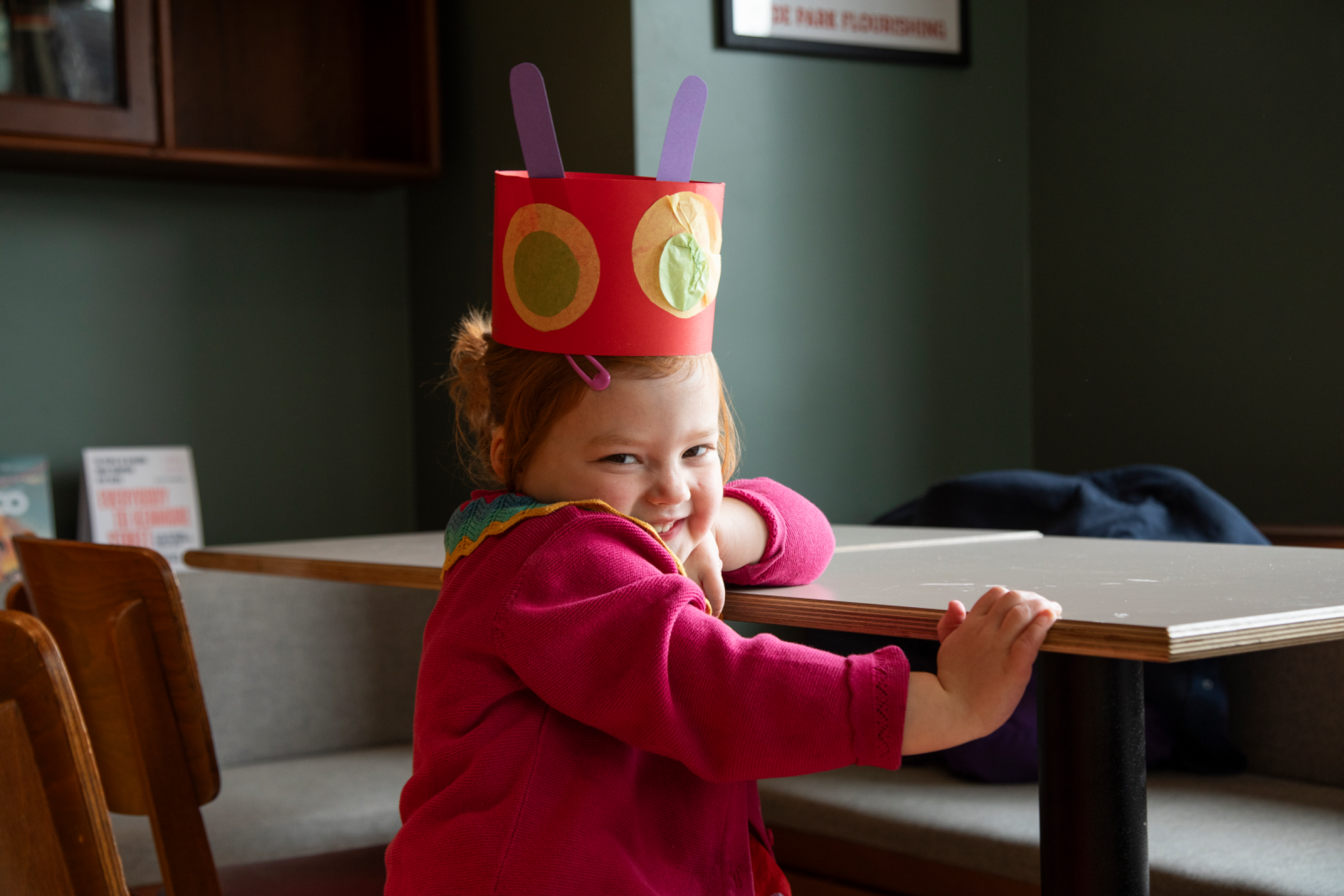 Hungry Caterpillar Hat Activity