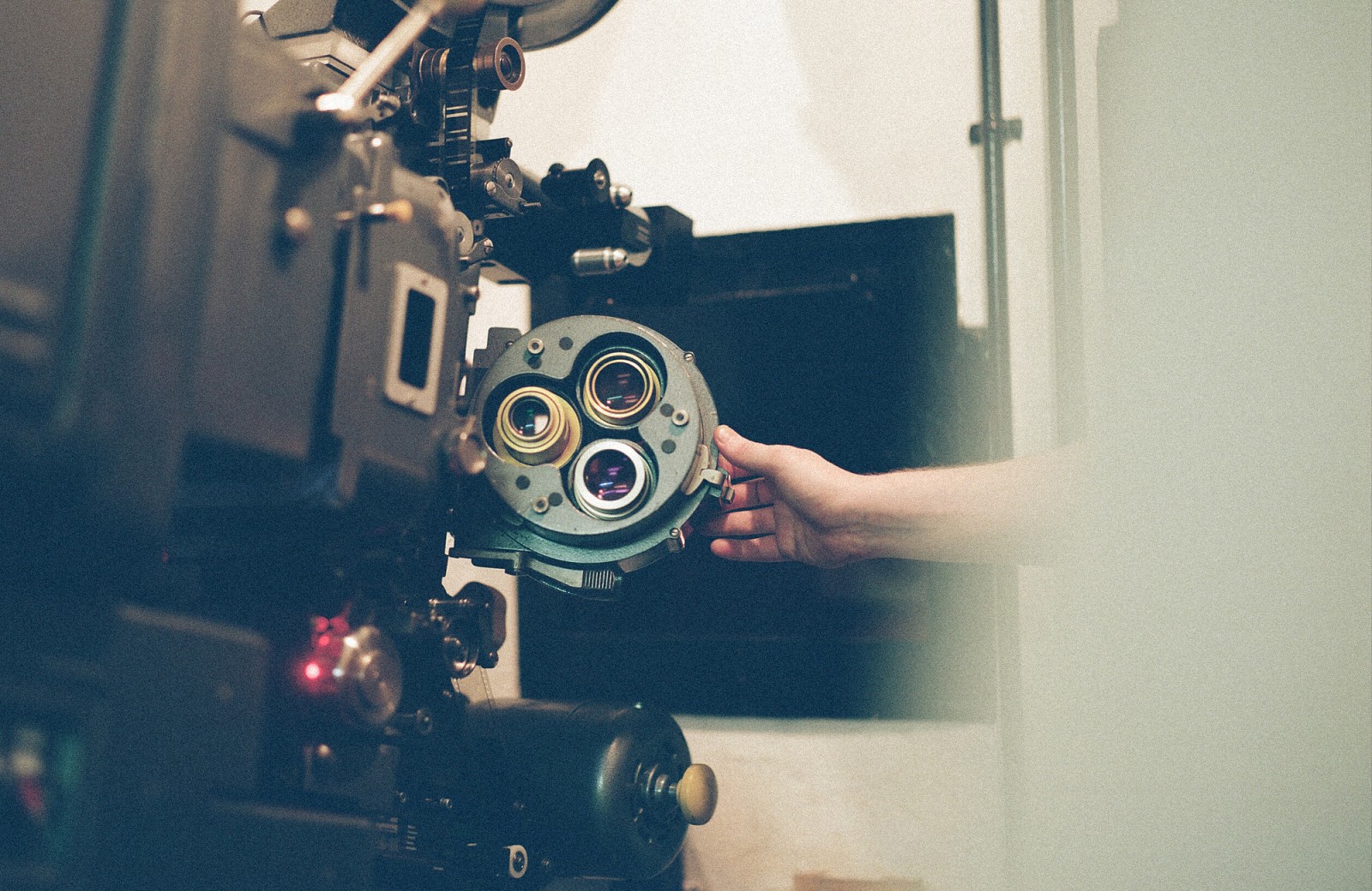35mm projector. Photo by Tom Morris