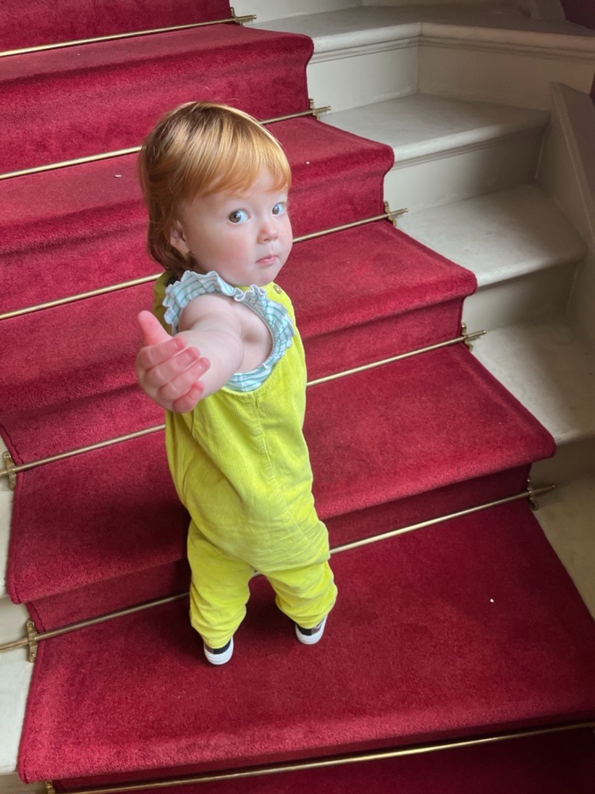 Toddler at the cinema