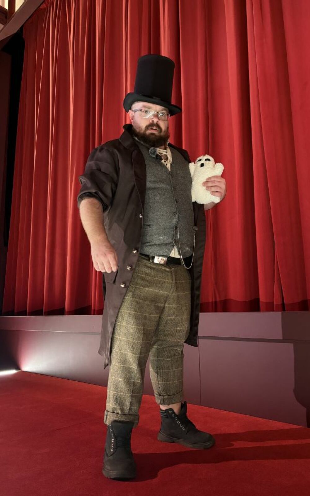 Lord Bartholomew Catch (and friend) at The Picture House.